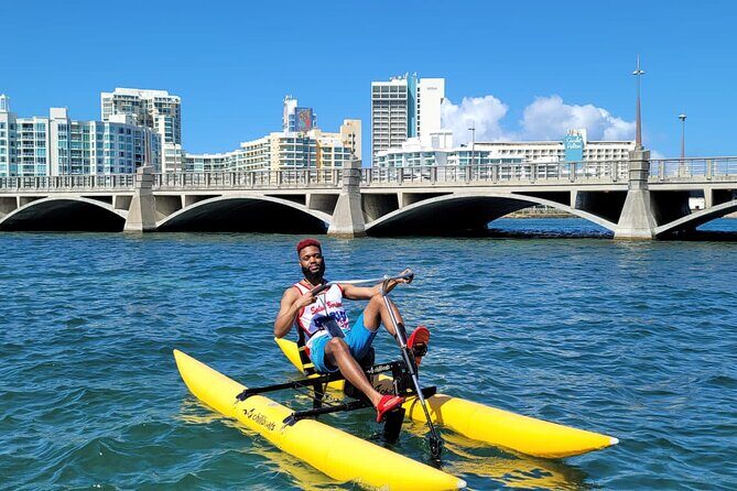 Adventure Water Bike in Condado Lagoon, San Juan - Wildlife spotting without turning it into a guessing game
