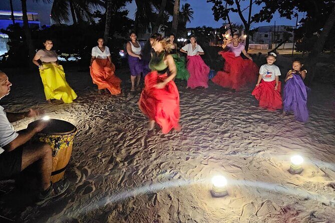 Afro Puerto Rican Folklore Bomba Class and Live Music - How the class works: dancers set rhythm, drummers answer