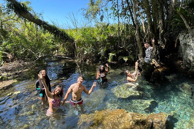 Arenales River Caving, Waterfall &Tropical Forest Secret Spring - Stop 2 (Manati): lunch break for real Puerto Rican food