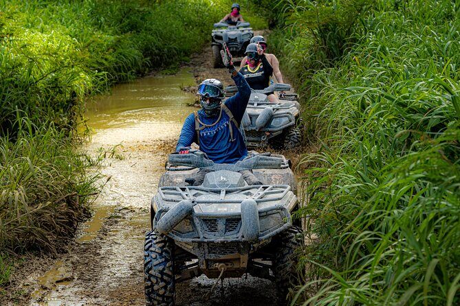ATV Double Rider Adventure Near San Juan - Hacienda Campo Rico - Mojito Bar Finish: A Chill End Point (Alcohol Is Extra)