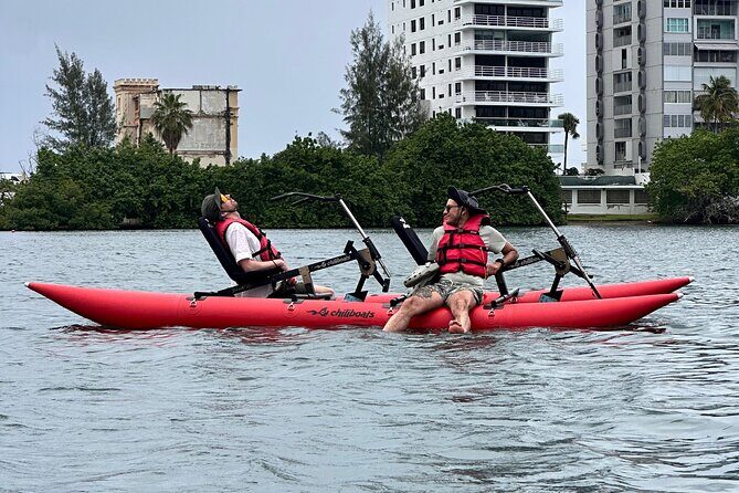 Day Adventure Chiliboats Waterbike – Condado Lagoon - What to Wear and Bring for Condado Lagoon Water Bike Comfort