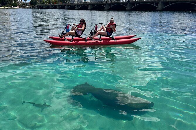 Day Adventure Chiliboats Waterbike – Condado Lagoon - The Route in Real Life: Fort Views Around the Condado Estuary