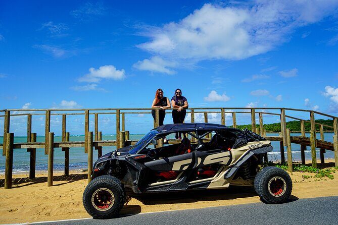 Drive a UTV Can-Am on a Beach Tour in San Juan Puerto Rico - Stop-by-stop: Puente Teodoro Moscoso, Playa Pinones, Vacia Talega, and La Pocita
