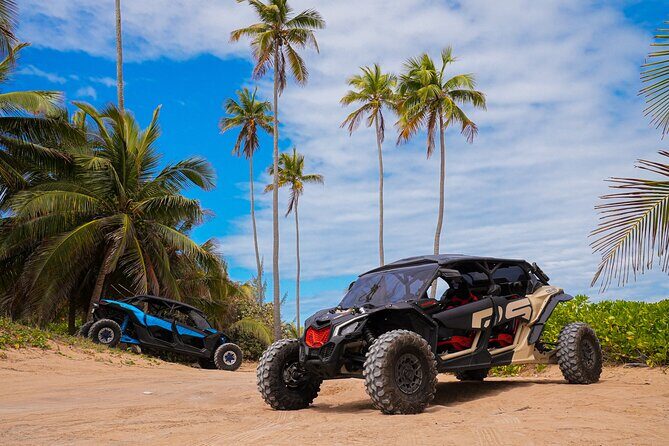 Drive a UTV Can-Am on a Beach Tour in San Juan Puerto Rico - Price and vehicle setup: $255 per group, up to 3 people per Can-Am