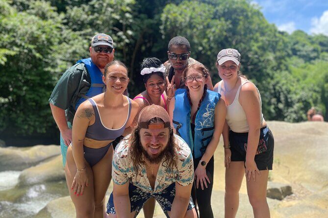 El Yunque Rainforest Tour with Waterslides and Beach - Waterslides and river time: what lifejackets mean for your comfort