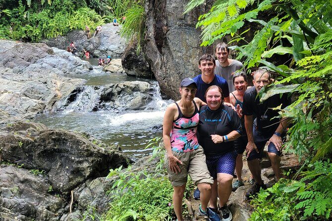 El Yunque Rainforest - Waterslide, Cliff jump, and Rope swing! - Waterslide, rope swing, and cliff jump: the part you came for