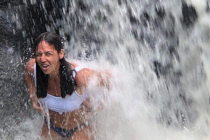 El Yunque: Waterslide and Plus Beach Round Trip - Luquillo Beach: two hours, Food Kiosks, and a reset for the day
