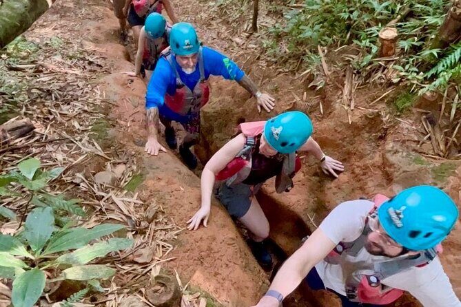 From San Juan: El Yunque Rainforest Hiking Adventure - Stop 1 in the forest: river wading, waterfall pools, and rope options
