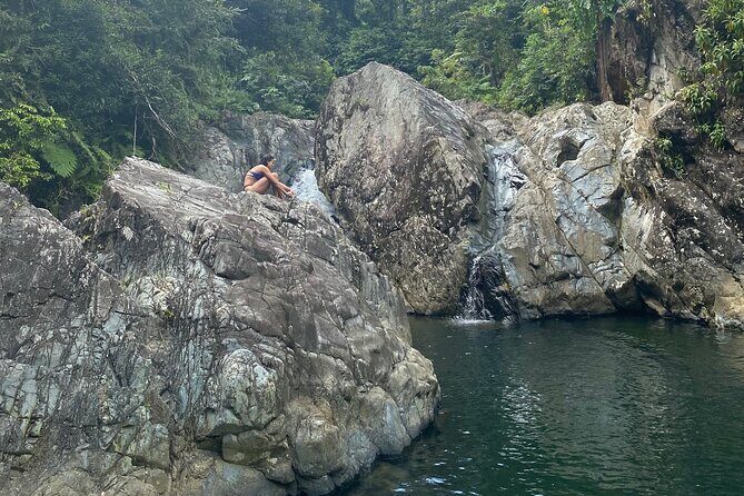 Full-Day Tinajas Hiking to El Yunque Rainforest with Transport - Tinajas waterfalls and the second swimming area: where the day gets loud (in a fun way)