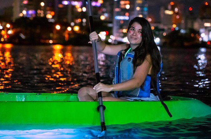 Night Kayak - Condado City Lights Tour - Photos, glow moments, and why this feels fun for couples and groups