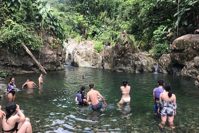 Private Full-Day Secret Hiking Tour to El Yunque Waterfalls - Waterfall time with ropes, jumps, and a smooth jungle slide