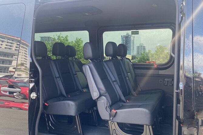Puerto Rico Island Wide Private Transfers, 11Pax Lux Sprinter Van - What the Ride Time Really Means (10 to 35 Minutes)