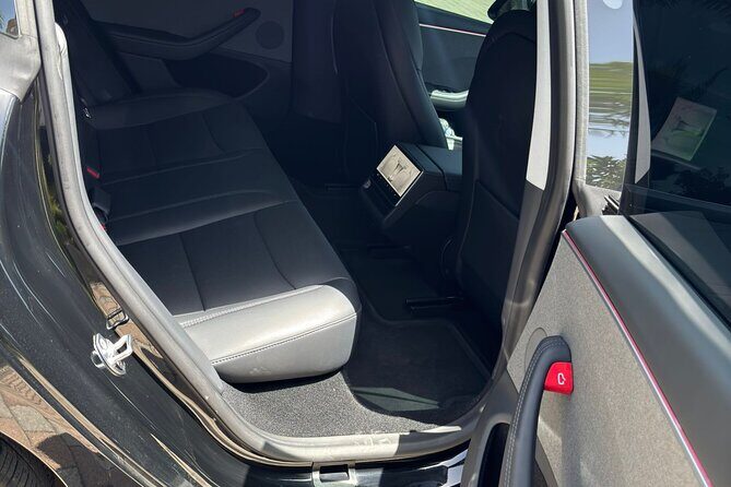 Puerto Rico Island Wide Private Transfers, Tesla 3 Luxury Sedan. - Door-to-door Private Pickup in San Juan and Beyond