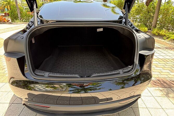 Puerto Rico Island Wide Private Transfers, Tesla 3 Luxury Sedan. - Communication That Keeps You Calm on Arrival Day