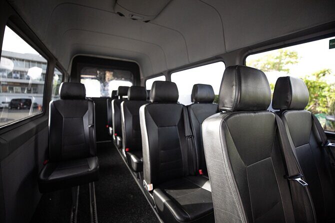 Puerto Rico Island Wide Transfer, 16Pax Mercedes Van, Select Zone - Vehicle Comfort and the Group Plan: Up to 16 in an A/C Van