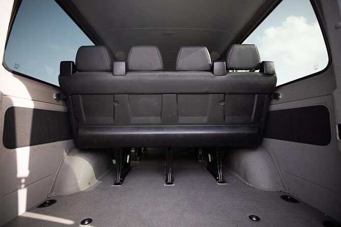 Puerto Rico Island Wide Transfer, Mercedes ECO Van, Select Zone - What the Mercedes van setup means for your group and your luggage