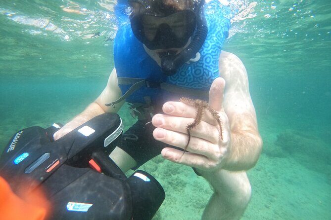 Puerto Rico Jet Snorkel with Turtles and Videos in San Juan - Balneario El Escambrón Stop: How the Jet Snorkel Works in Real Water