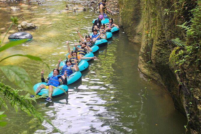 Rainforest Cave Tubing Adventure - Waterfalls, Cave Formations, and the Best Moments Under the Rocks