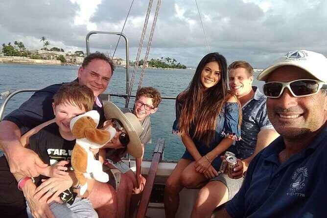 San Juan Historical Bay Daytime Sailing Tour - Wind-only sailing in San Juan Bay: the vibe you feel right away