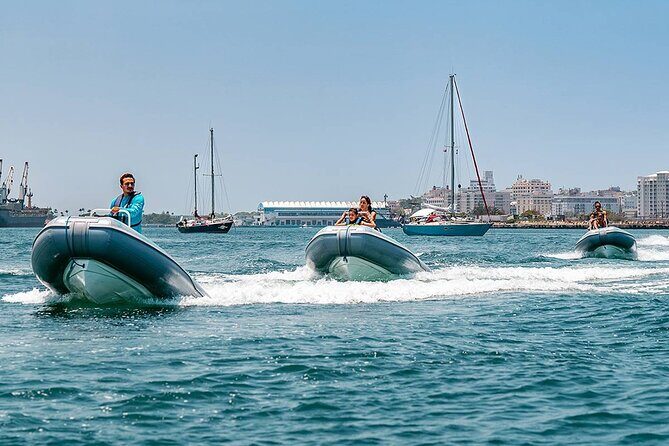 San Juan Mini Boat Tour - The swim stop: short ocean time when conditions allow