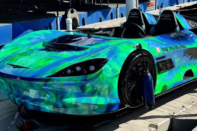 San Juan PR Watersports Car Rental Green McLaren - Meeting at San Juan Bay Marina and what check-in demands