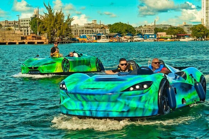 San Juan PR Watersports Car Rental Green McLaren - Price and timing: what $218 buys you