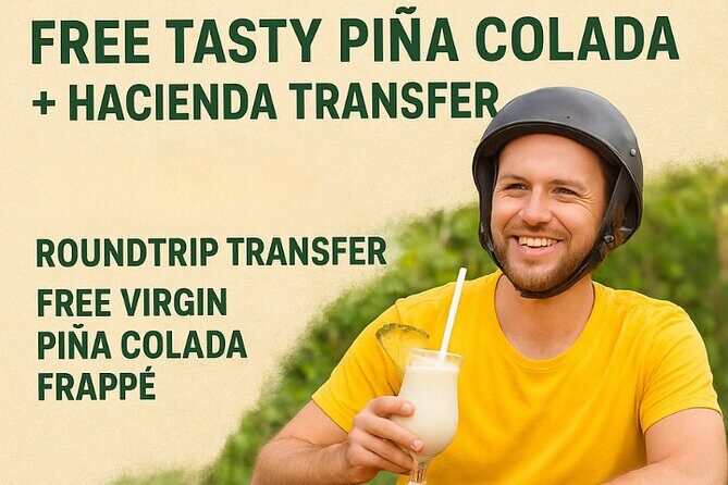 Single ATV Experience: Free Piña Colada + Hacienda Transfer - What I love: your own machine and a real sense of place
