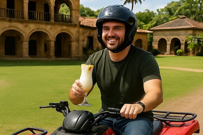 Single ATV Experience: Free Piña Colada + Hacienda Transfer - Safety briefing, practice run, and how you’ll actually ride