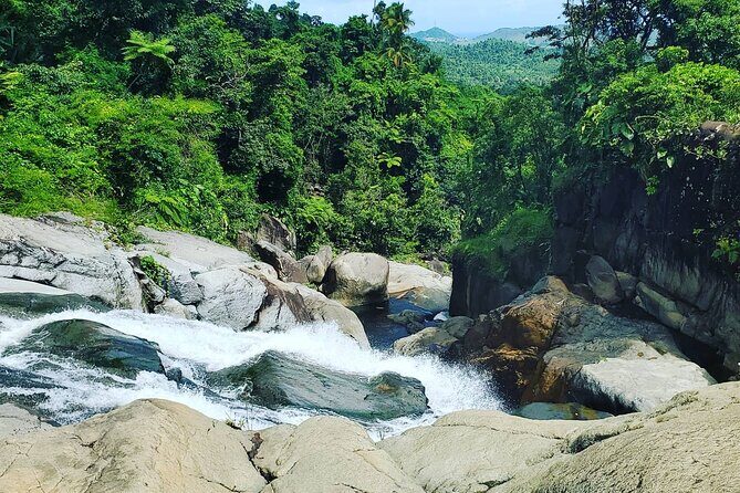 Waterfall Hike in Remote Area of El Yunque Rainforest; San Juan - What to pack: footwear is the main event