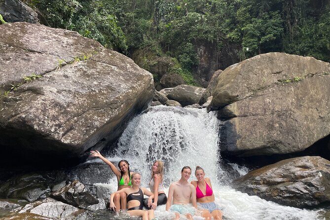 Waterfall Hike in Remote Area of El Yunque Rainforest; San Juan - Weather and changes: rain can make or break the plan