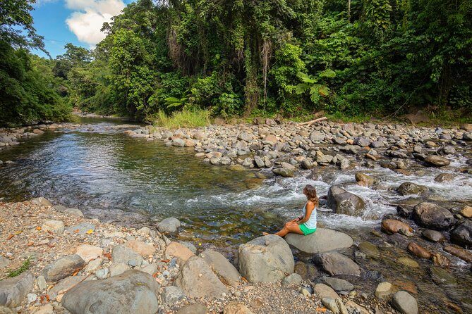 Yunque Rainforest River Rope Swing with Waterslide and Beach Tour - The Rio Grande outskirts: a short guided hike to a calm freshwater pool